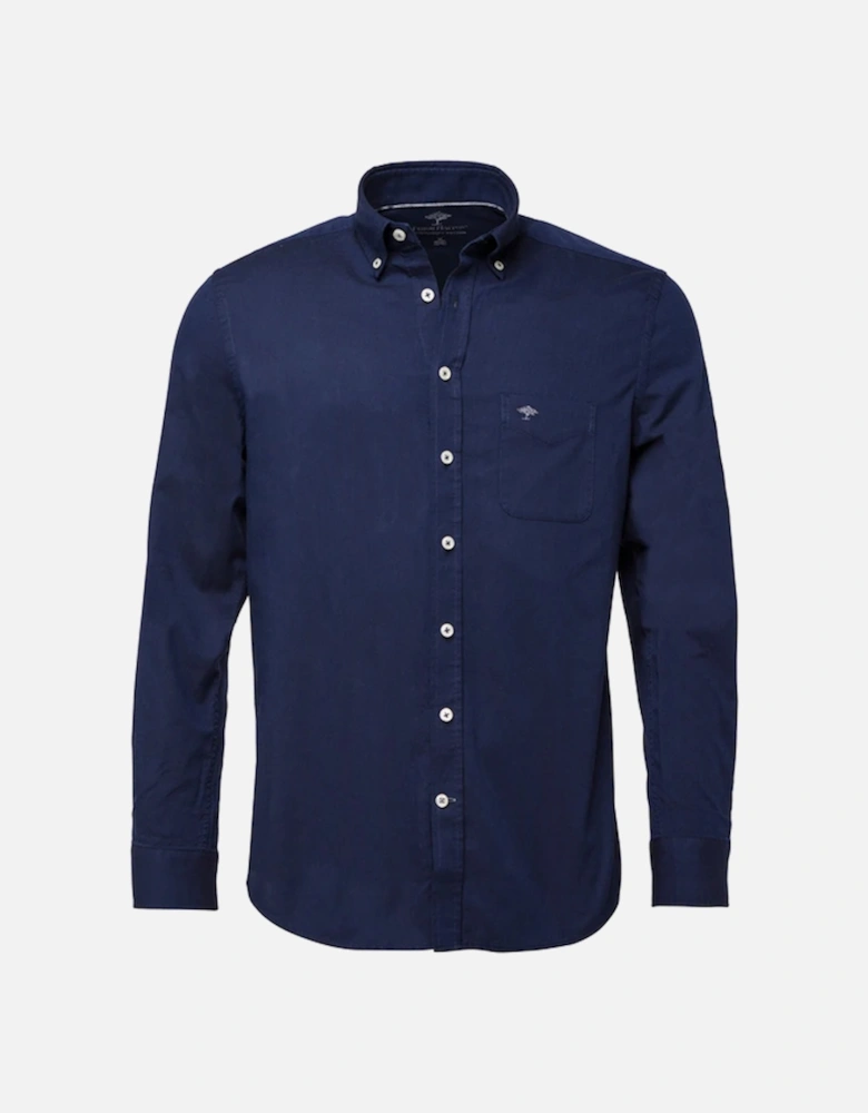 Fynch-Hatton Men's All Season Oxford Shirt Navy