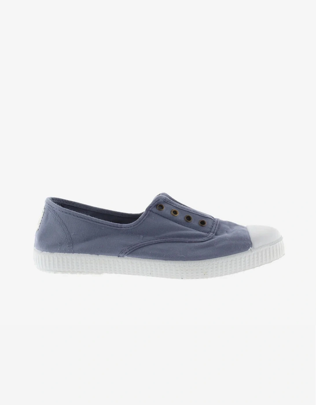 Inglesa Elastico Lona Tintada Trainer Azul