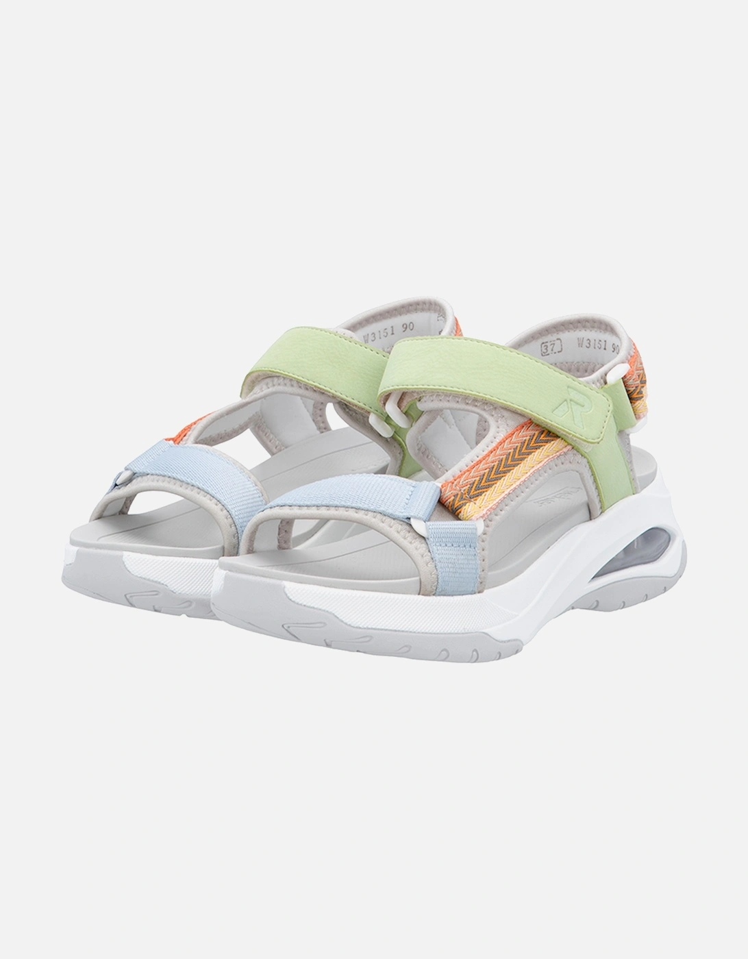 Rieker W3151-90 Women's Sandal Cloud/Orange