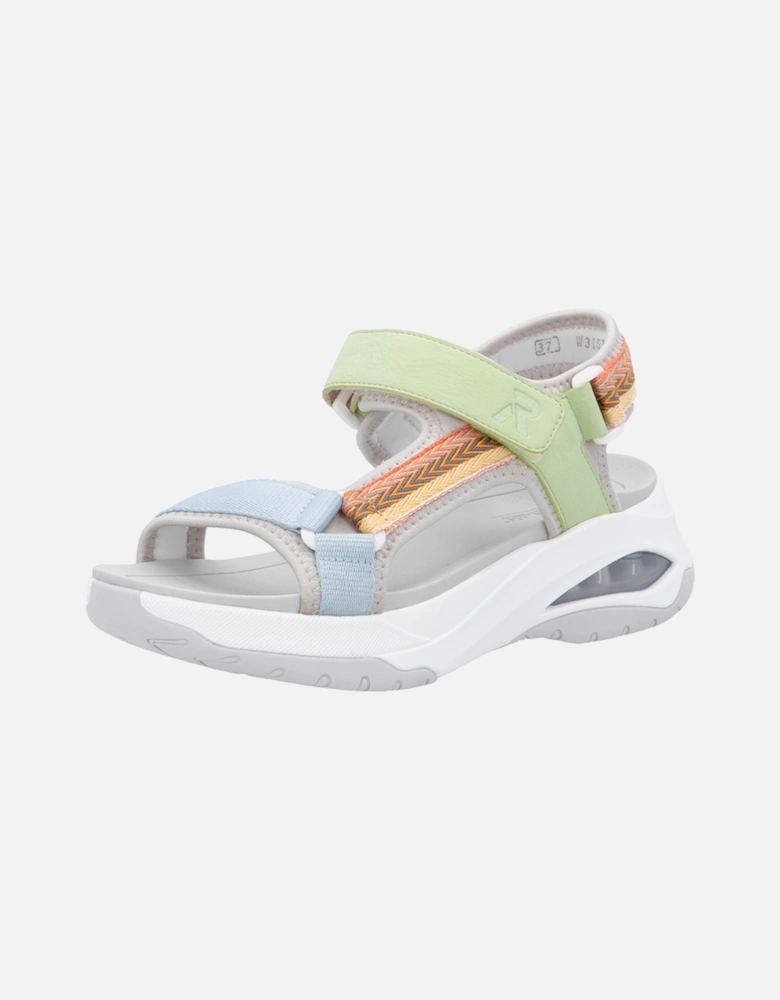 Rieker W3151-90 Women's Sandal Cloud/Orange