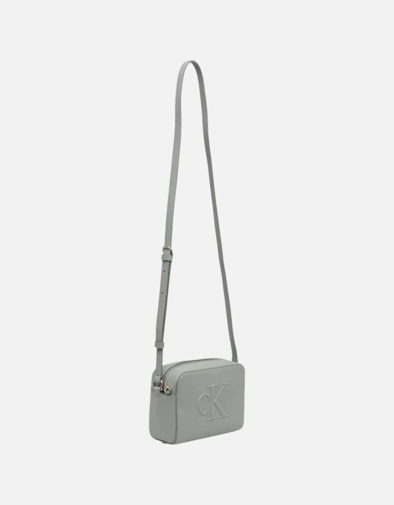 Sculpted Camera Deboss Small Bag Women - Gray Handbags