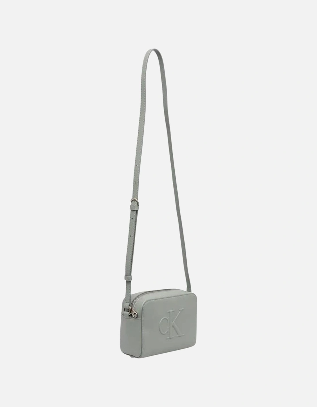 Sculpted Camera Deboss Small Bag Women - Gray Handbags