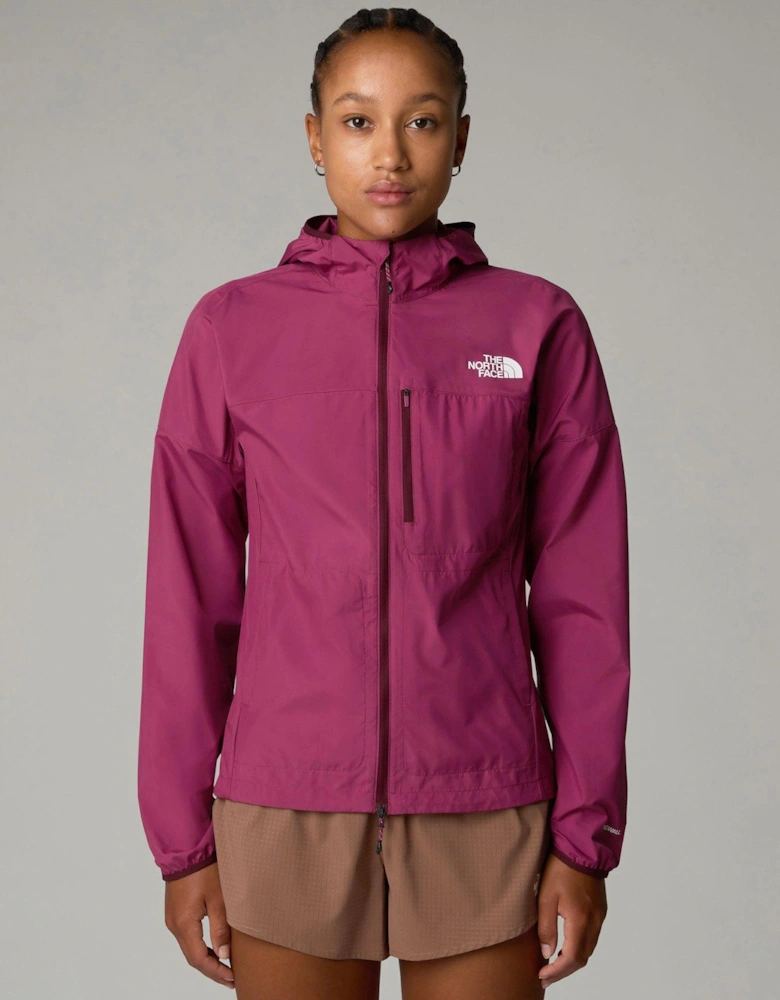 Women's Higher Run Wind Jacket - Dark Pink