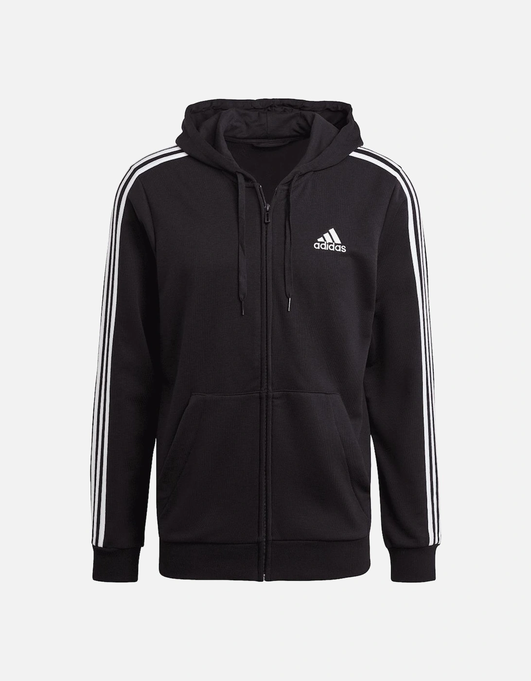 Essentials 3-Stripes Full-Zip Hoodie