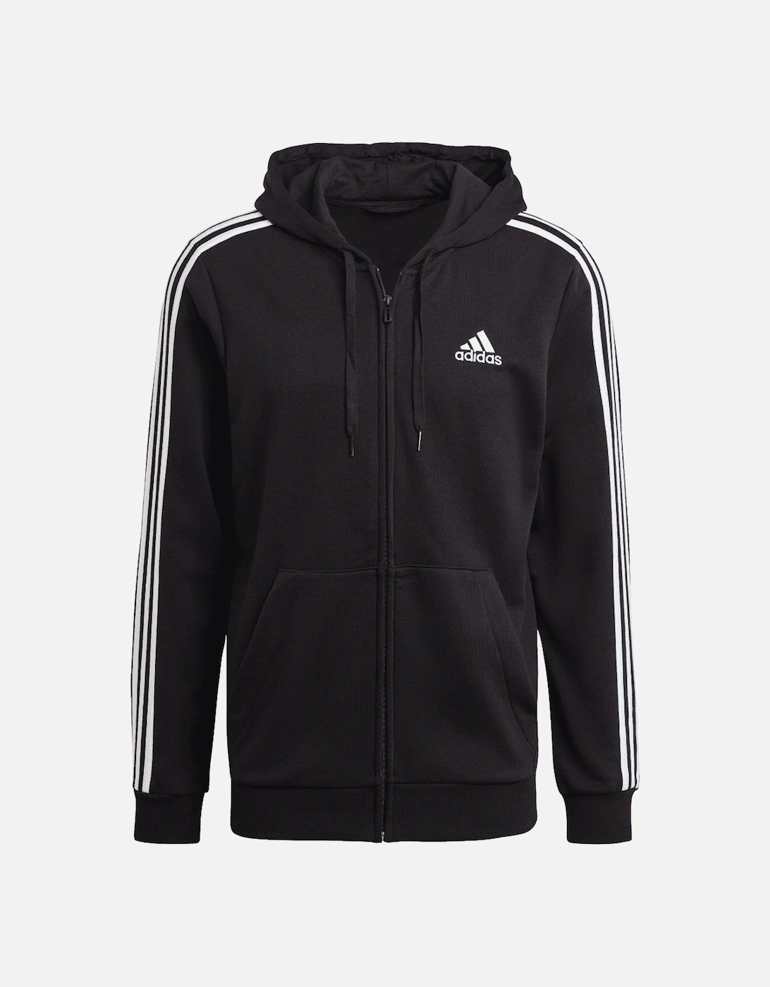 Essentials 3-Stripes Full-Zip Hoodie, 3 of 2