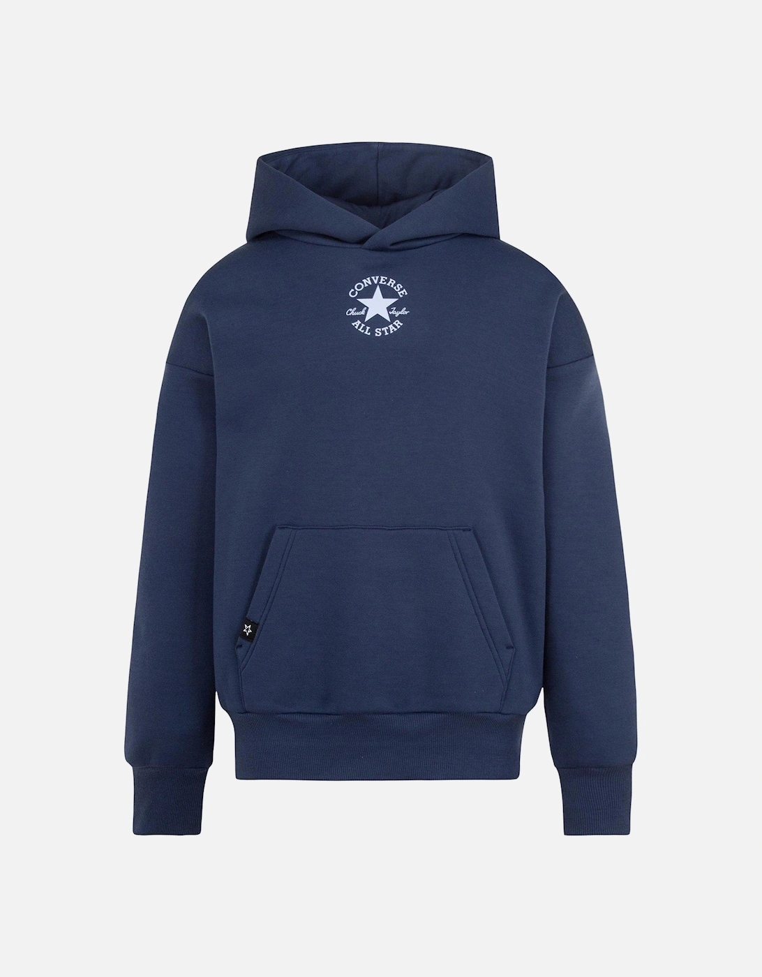 Junior Boys Small Logo Hoodie - Navy, 2 of 1