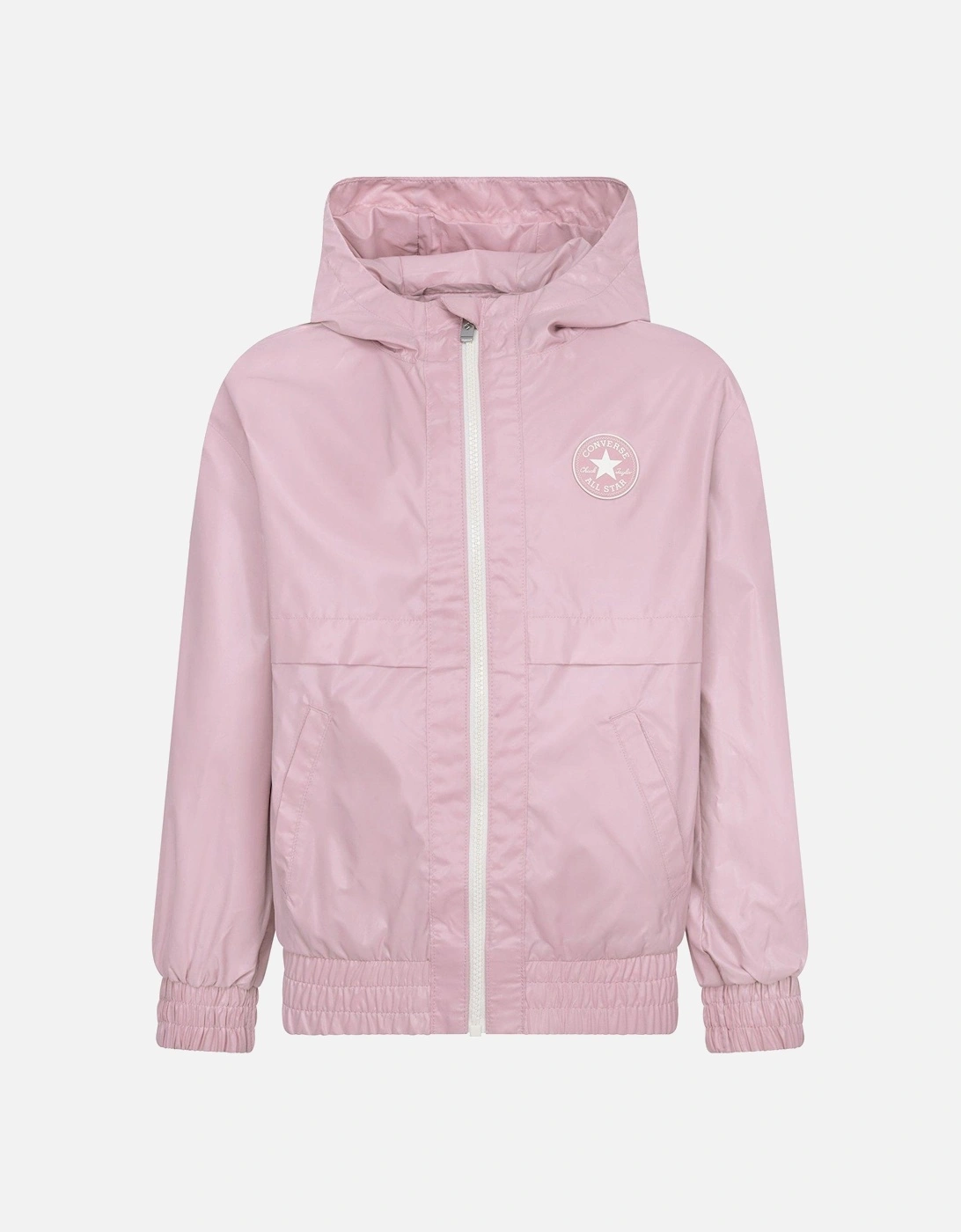 Junior Girls Windbreaker - Pink, 2 of 1