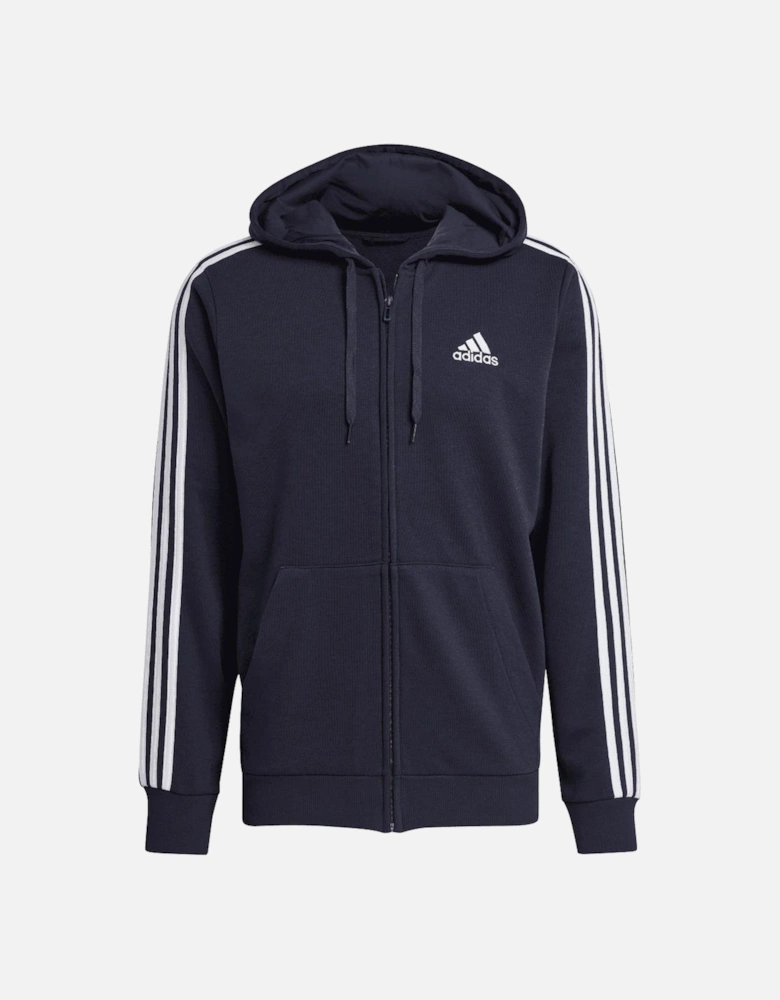 Essentials 3-Stripes Full-Zip Hoodie