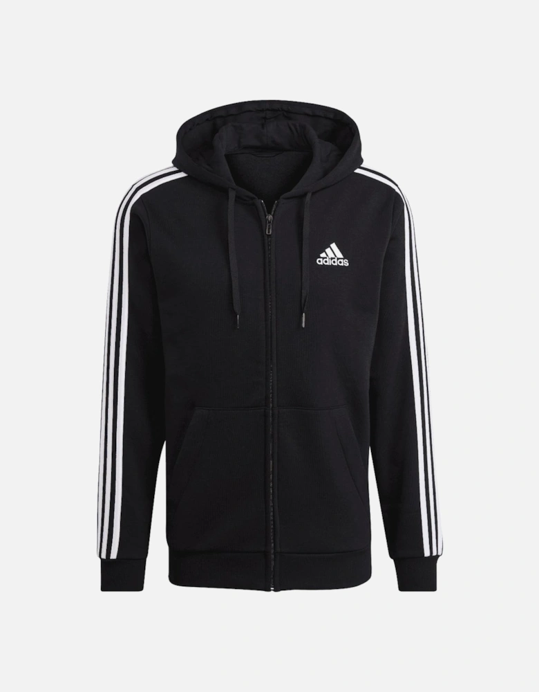 Essentials Fleece 3-Stripes Full-Zip Hoodie