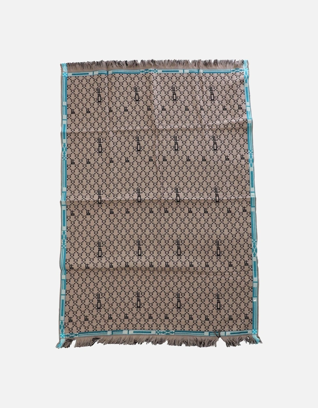 OFF-WHITE Monogram Blanket - Brown - Size: ONE size