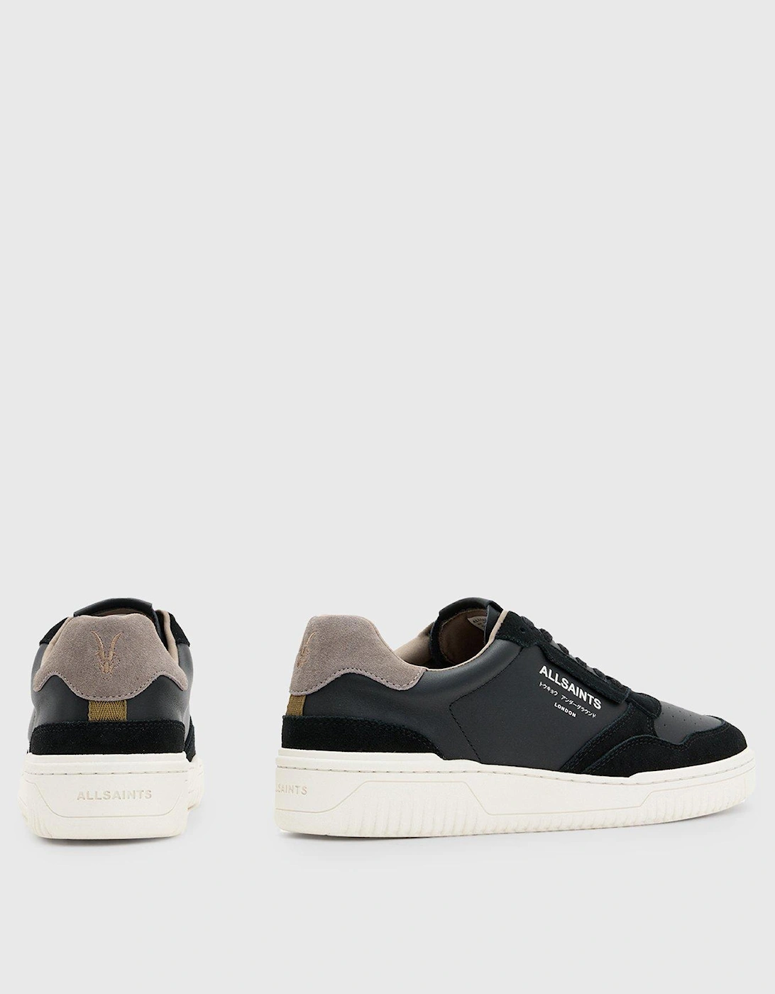 Regan Low Top Trainers - Black