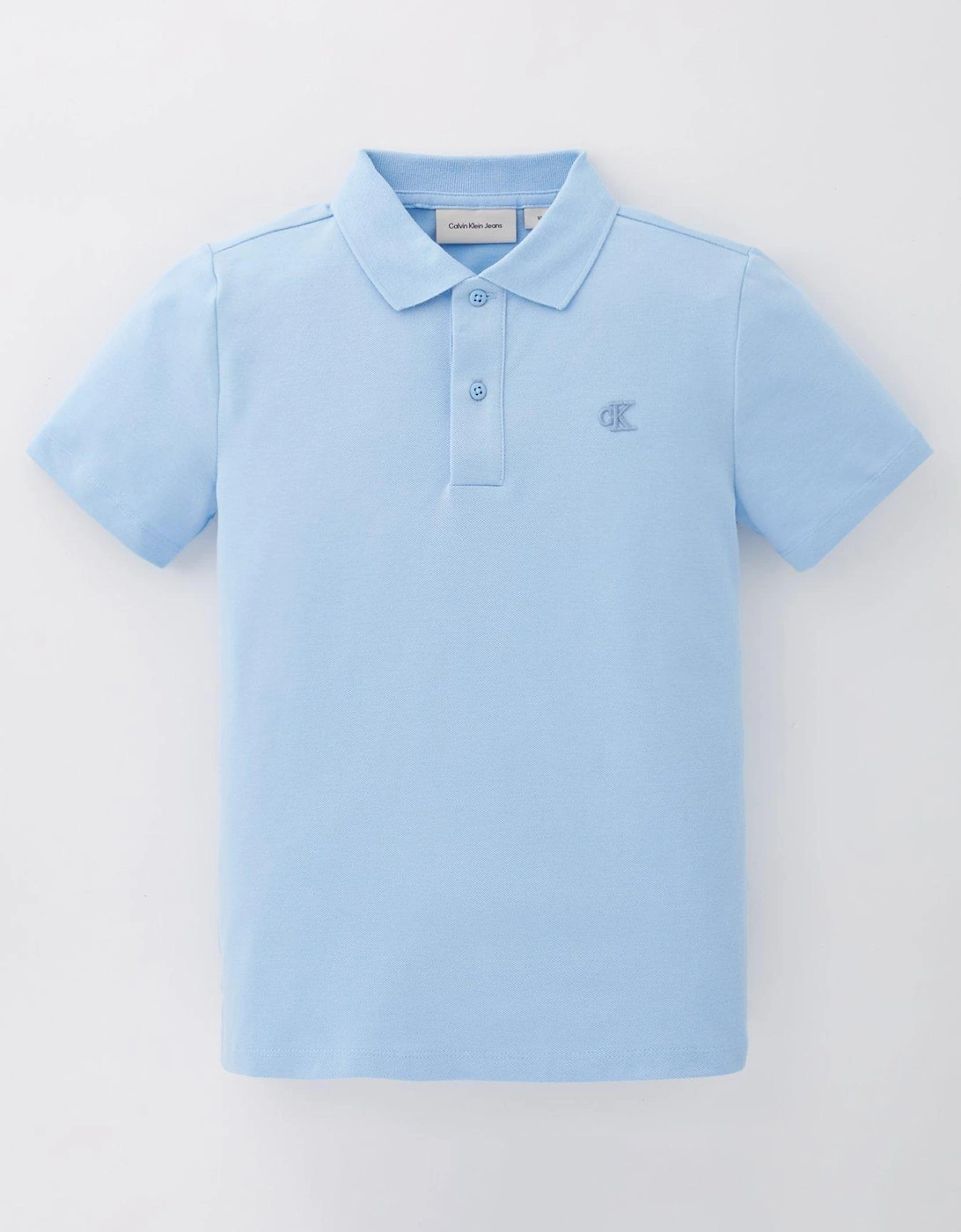 Boys Essential Short Sleeve Regular Polo Shirt - Blue, 2 of 1