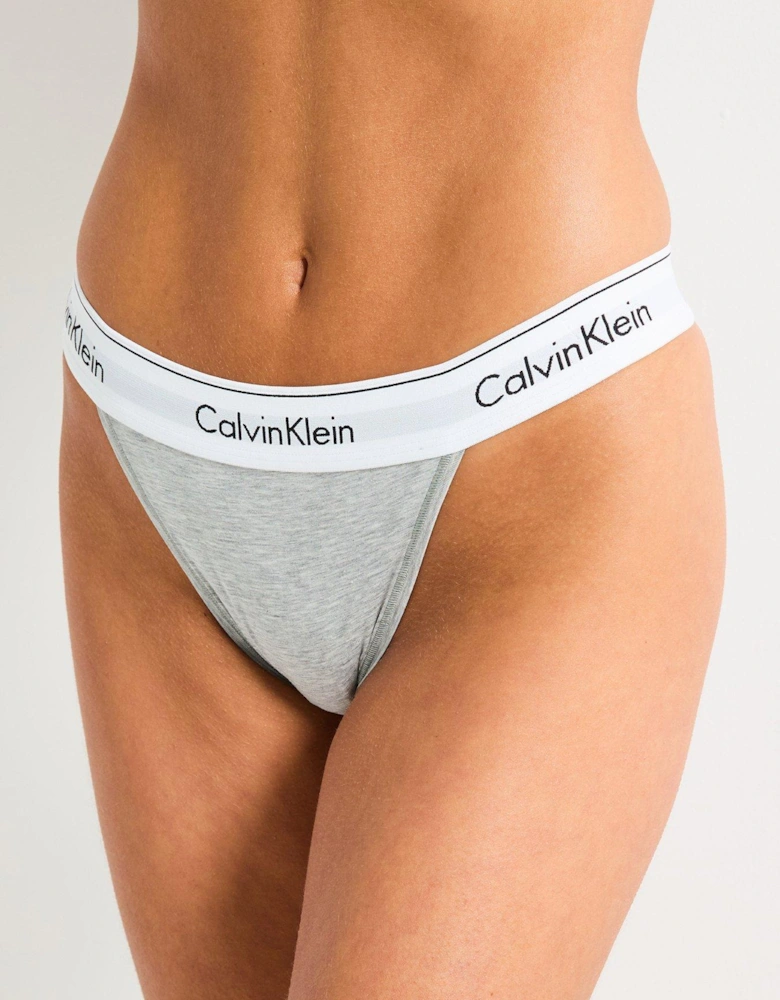 Modern Cotton Brief - Grey