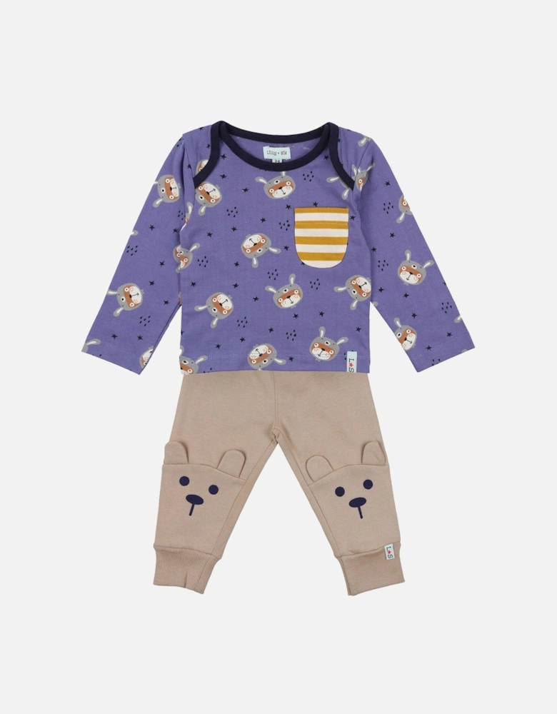 Baby Boys Sid Top & Joggers Set - Multi