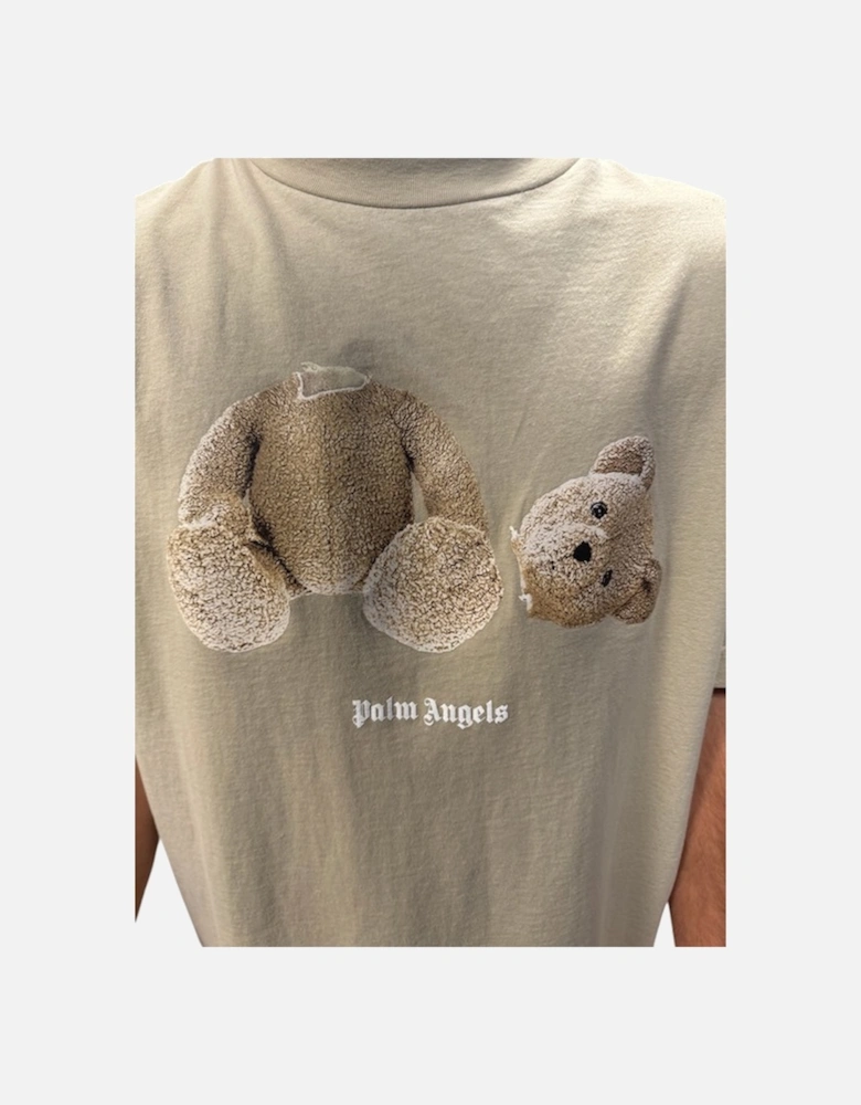 Classic Bear Logo T-Shirt - Taupe