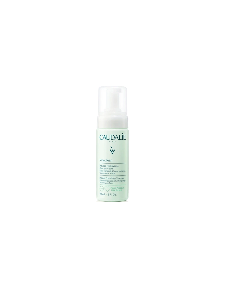 Vinoclean Instant Foaming Cleanser 150ml - Caudalie