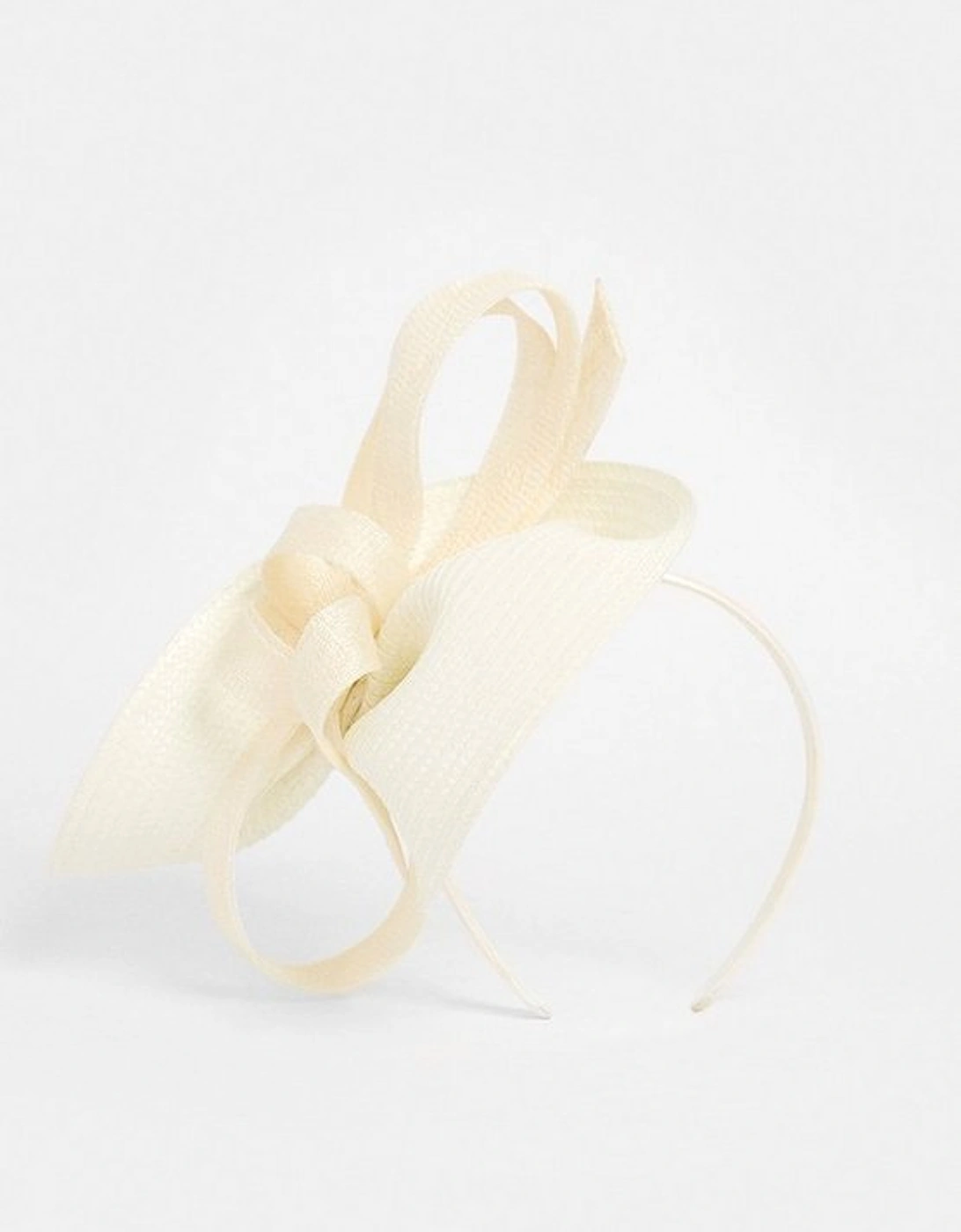 Asymmetric Bow Headband Fascinator