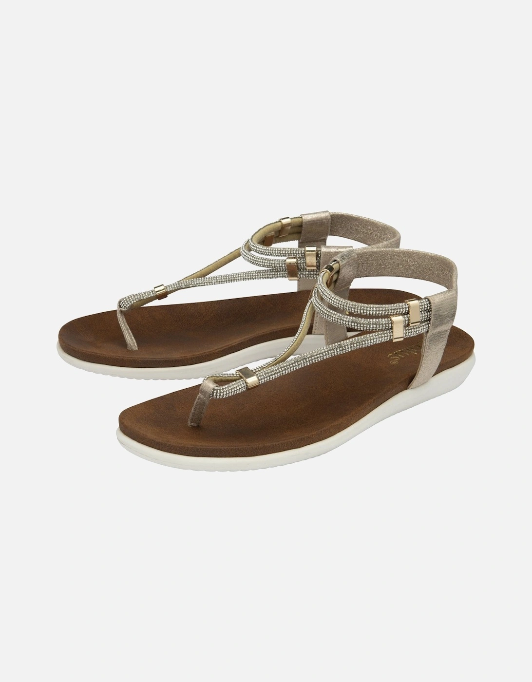 Chica Womens Toe Post Sandals