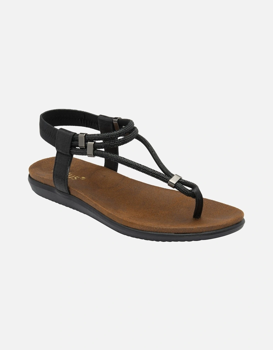 Chica Womens Toe Post Sandals, 5 of 4