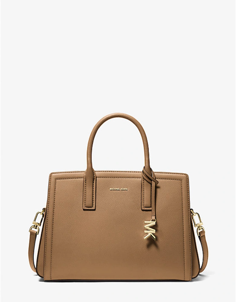 Laila Medium Leather Satchel