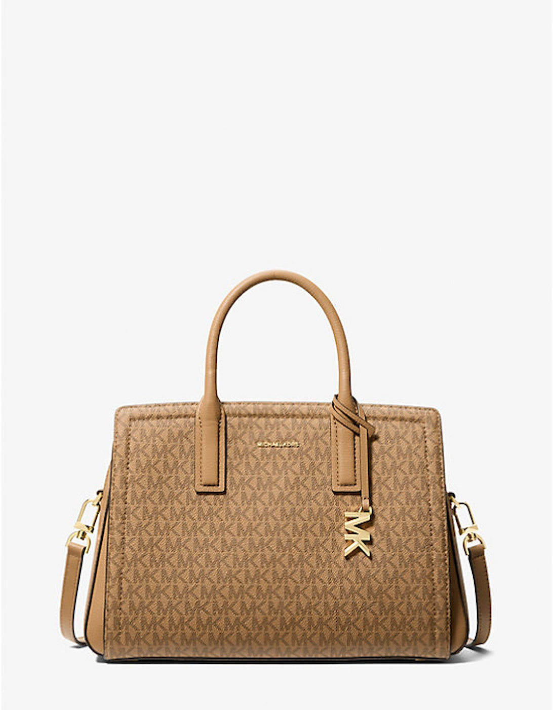 Laila Medium Signature Logo Satchel, 2 of 1