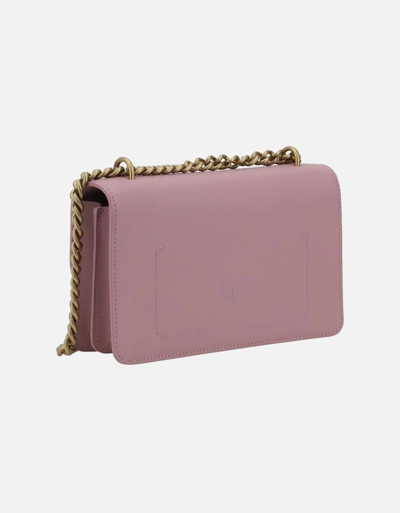 Calfskin Love One Mini Shoulder Bag Women - Purple