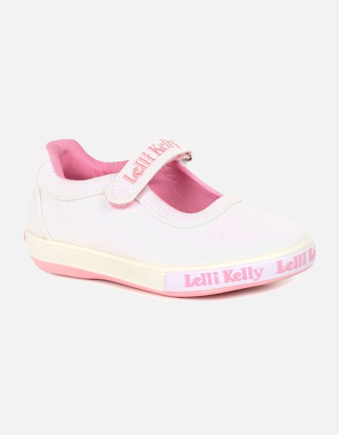 Milly Dolly Girls Infant Canvas Shoes, 7 of 6