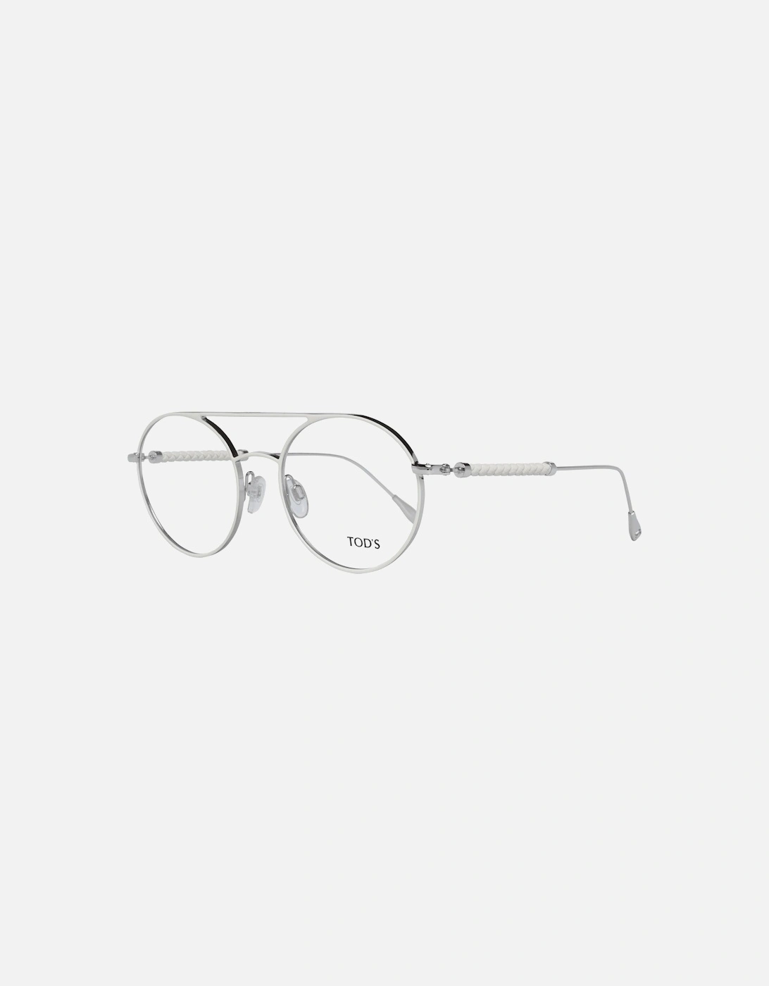 Metal & Leather Aviator Full-Rim Sunglasses Women - White Frames, 5 of 4