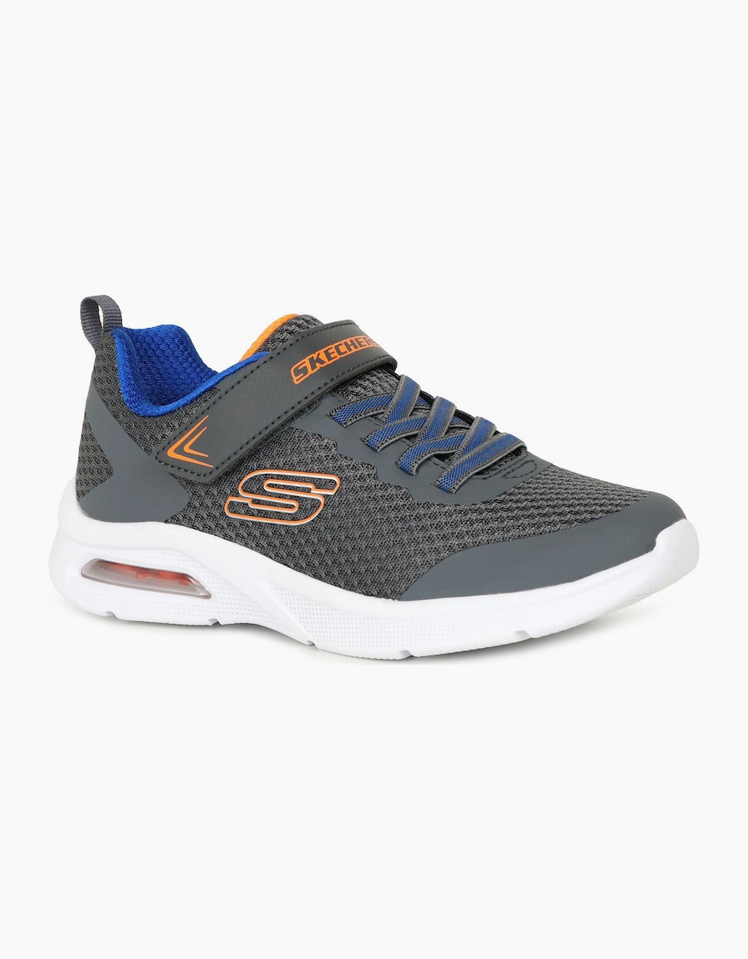 Skechers Girls Grey 'S Microspec Max Infant Trainers - Size: 11.5 Kids