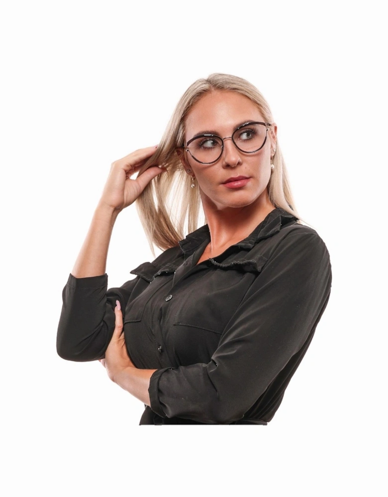 Full-Rim Metal & Plastic Eyeglasses Women - Black Frames