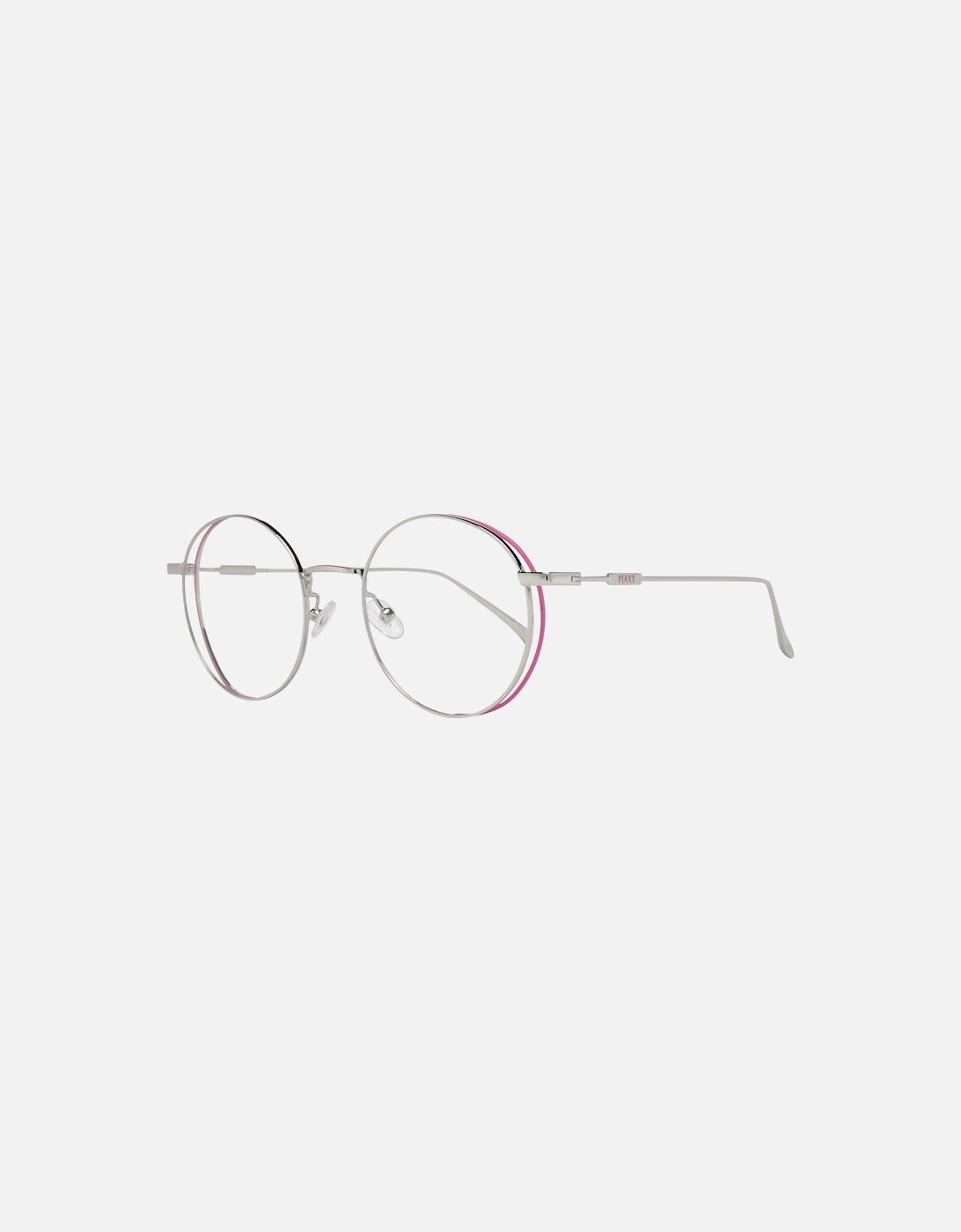 Full-Rim Metal Frame Eyeglasses Women - Gray, 5 of 4