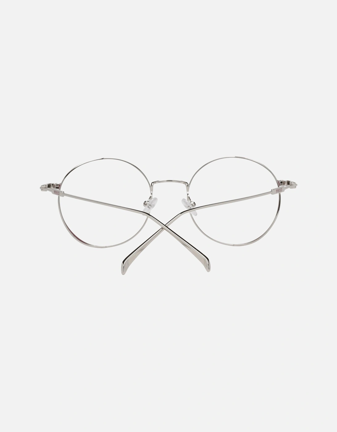 Full-Rim Metal Frame Eyeglasses Women - Gray