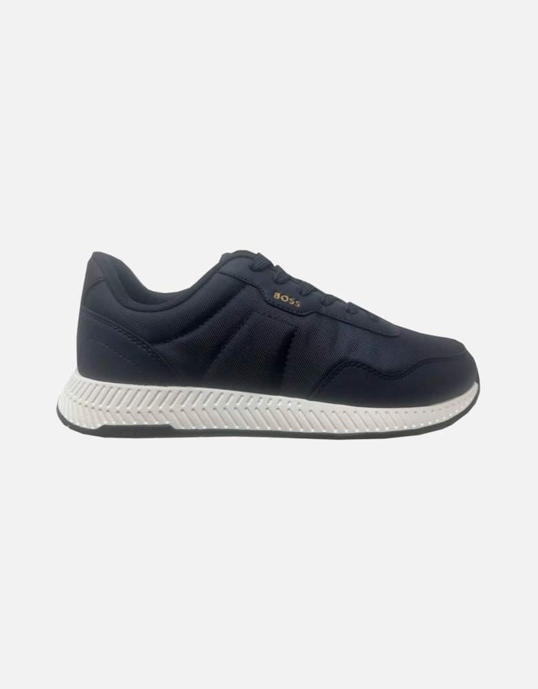 Men's Dark Blue Titanium Runn Trainers