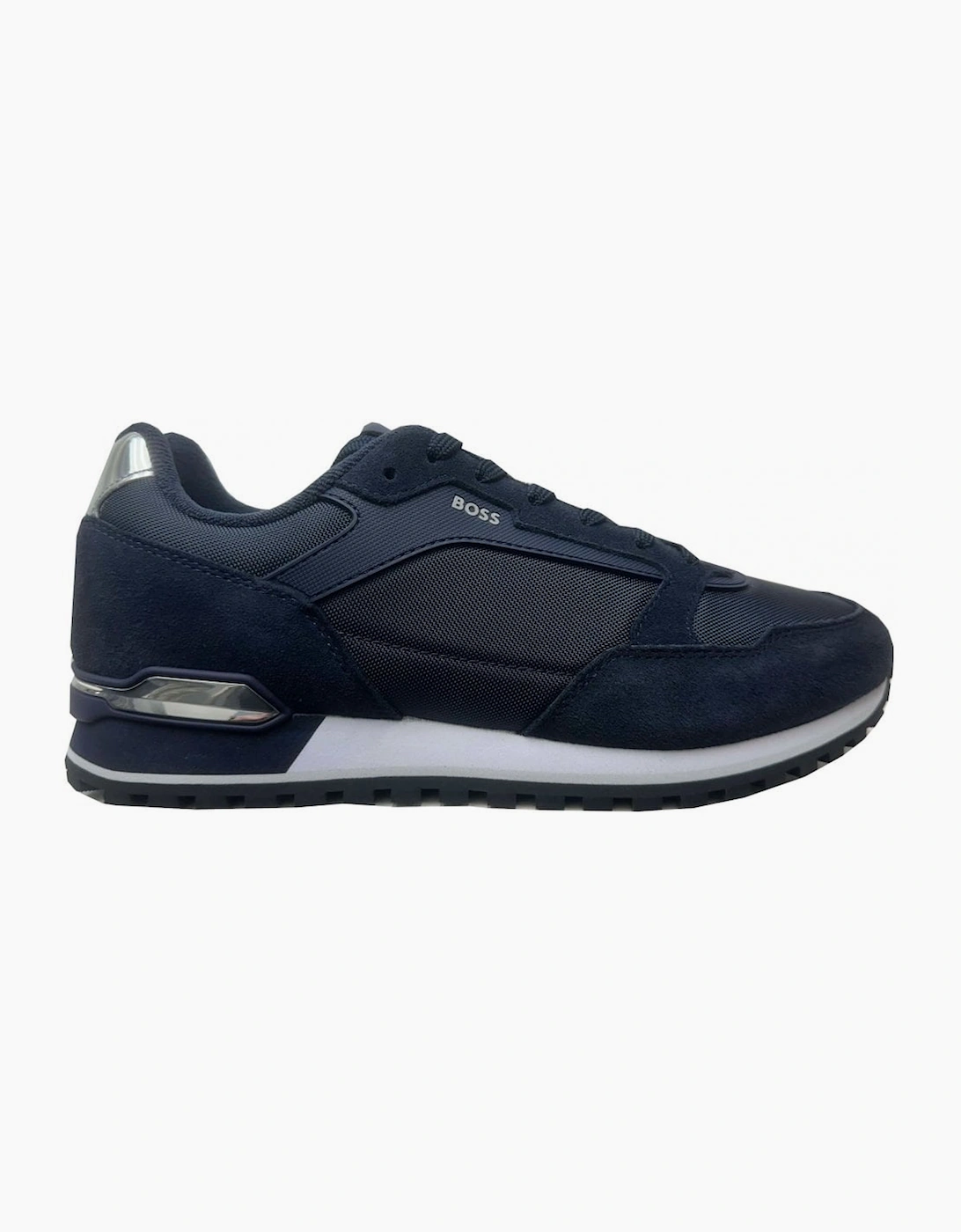 Men's Hugo Boss Men's Dark Blue Parkour runn Trainers - Navy - Size: 7