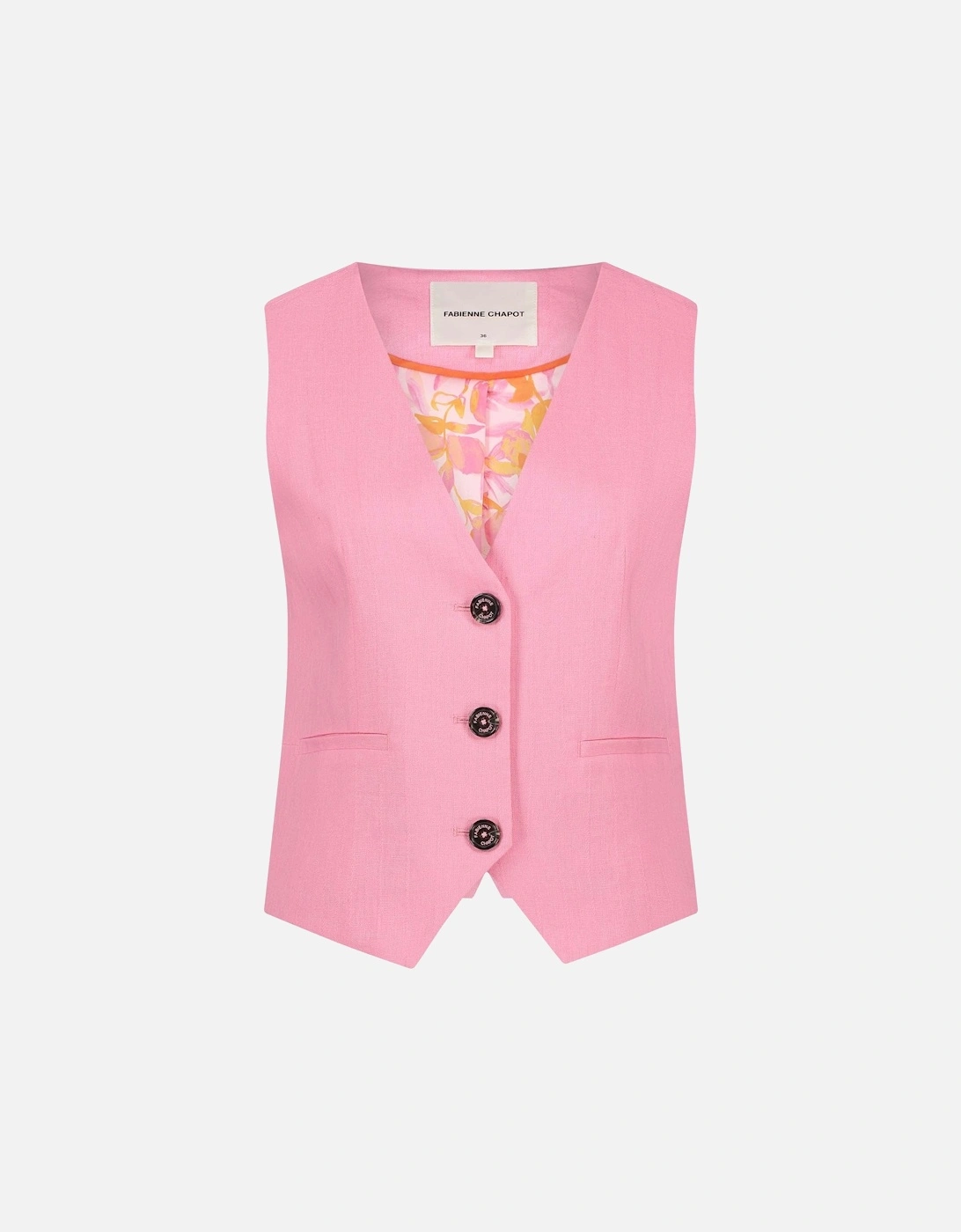 Gigi gilet in pink glow, 4 of 3