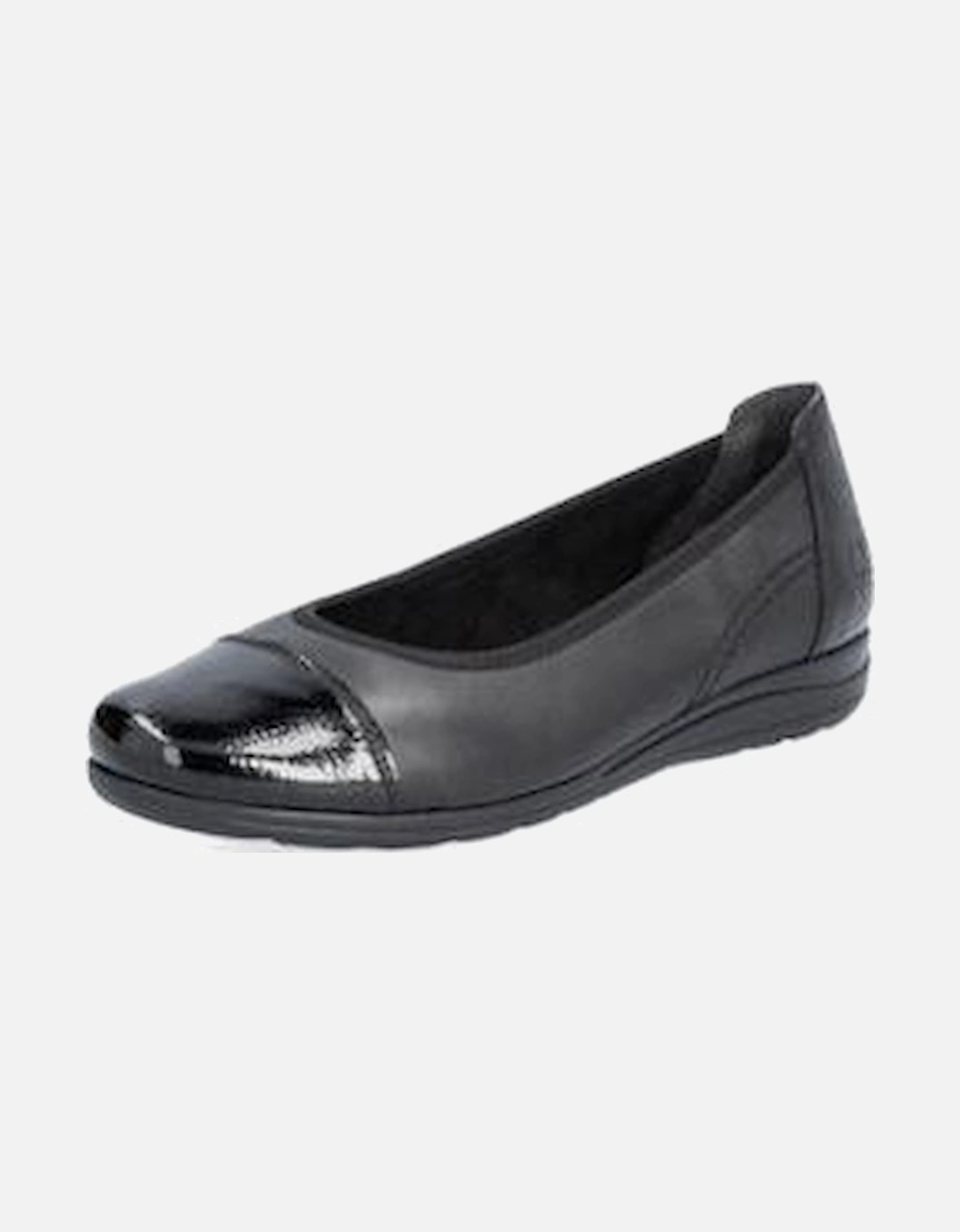 Rieker Women's Black Shoes L9351 -00 - Size: 4
