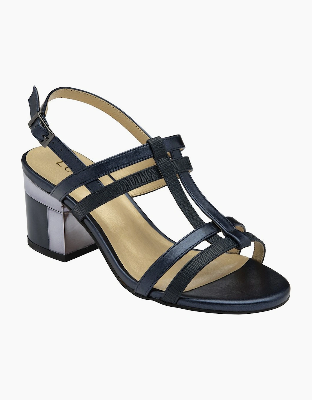 Lotus Women's Mirella Womens Heeled Sandals - Black - Size: 6