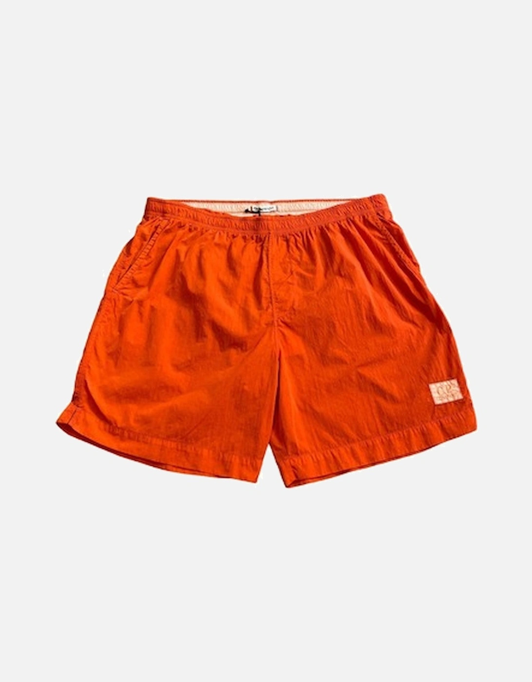 Flat Nylon Swim Short - Harvest Pumpkin, 4 of 3