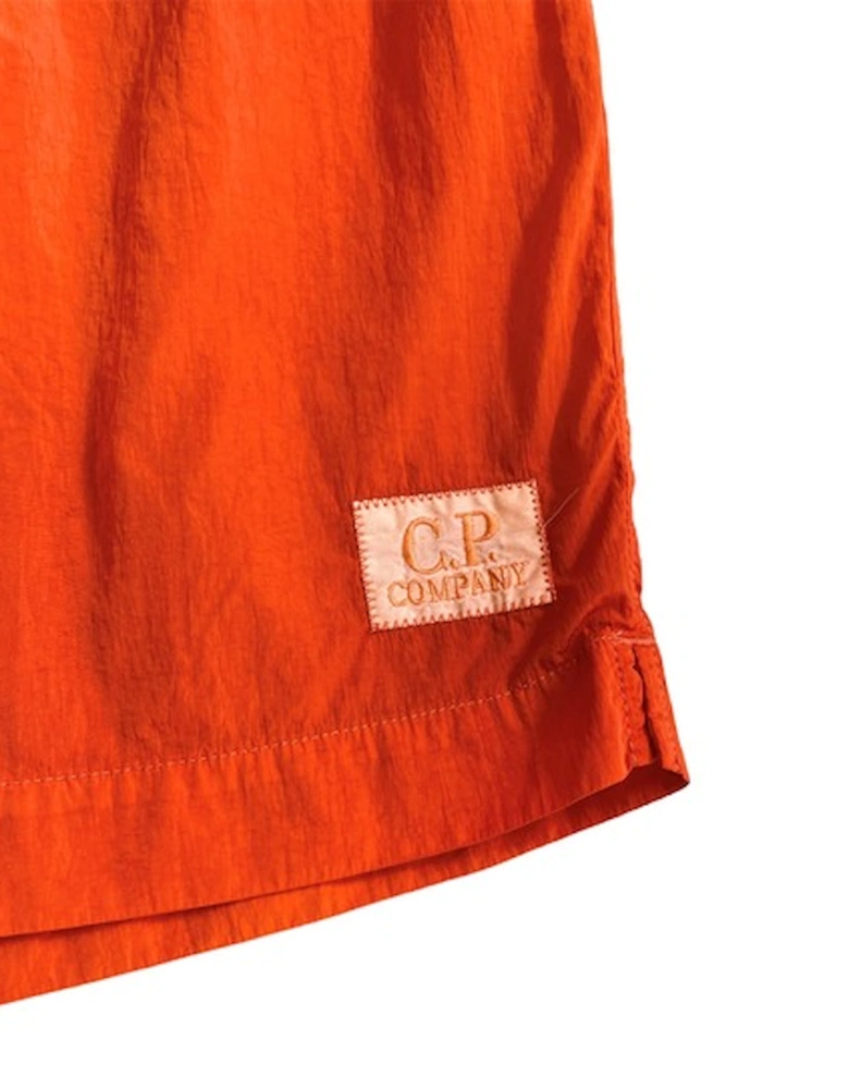 Flat Nylon Swim Short - Harvest Pumpkin