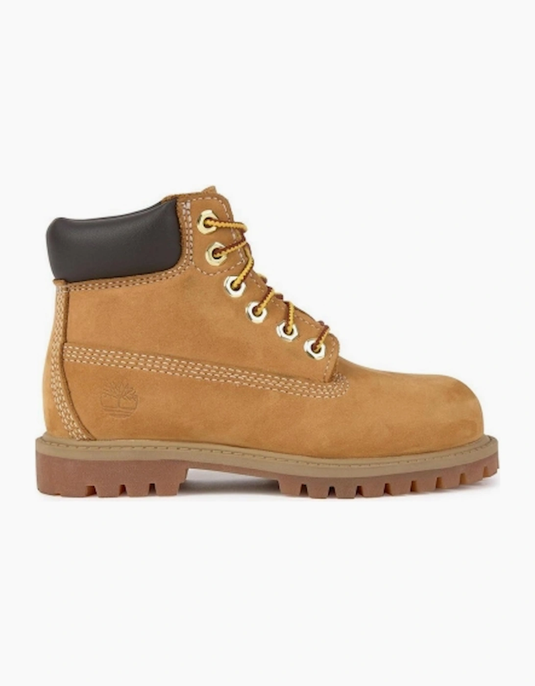Timberland Junior Premium 6" Boot - Wheat - Yellow - Size: 3.5