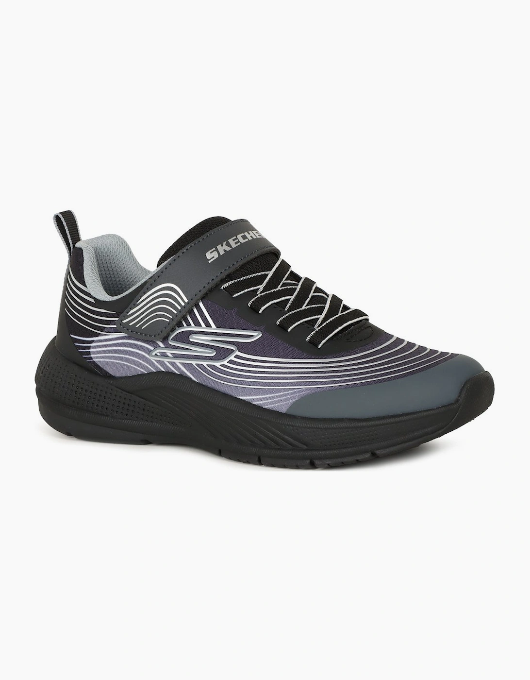 Skechers Boys Black 'S Microspec Advance Sports Trainers - : 10.5 Size 10.5 Kids
