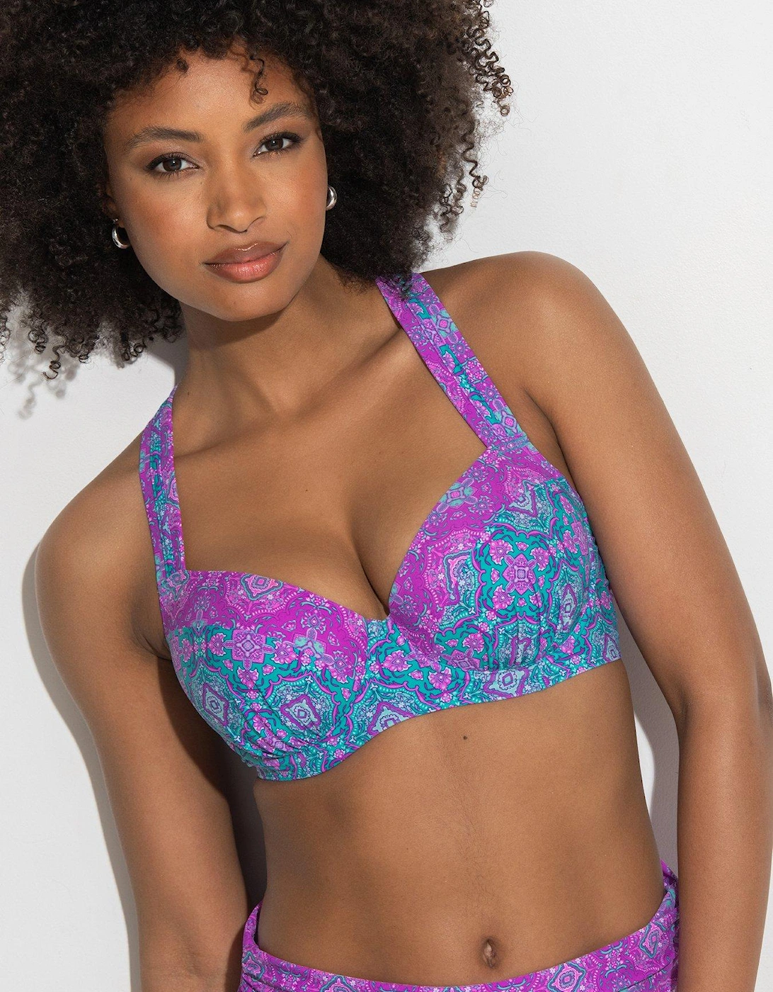 Venice Beach Underwired Lightly Padded Bikini Top, 2 of 1