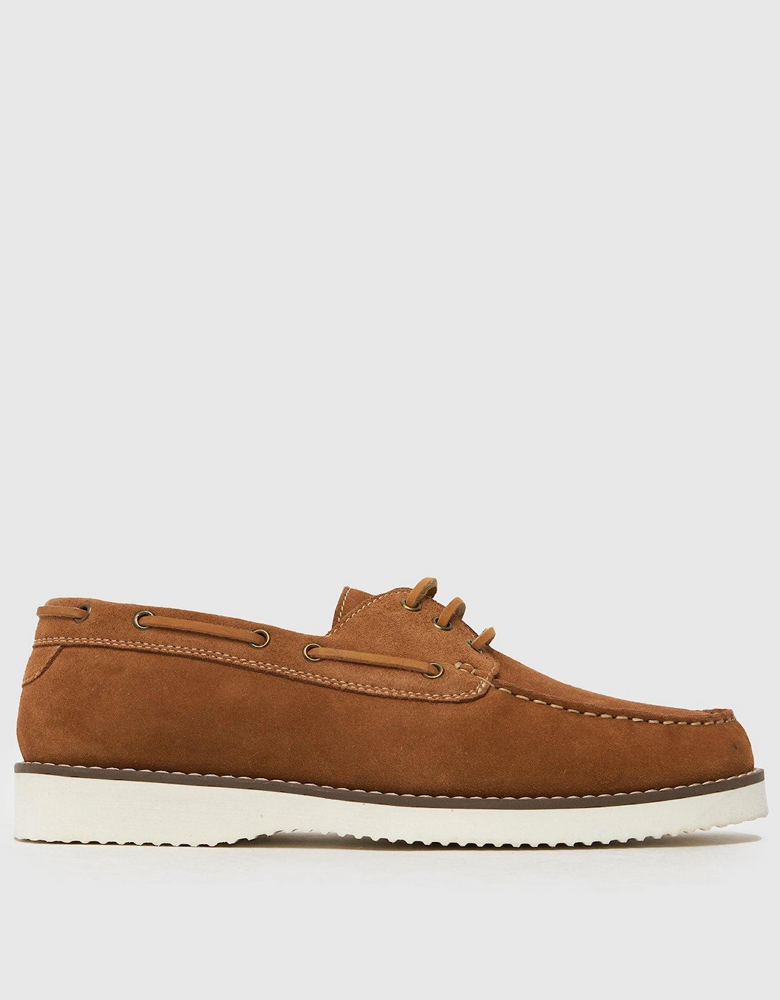 Rick White Sole Boat Shoes - Brown, 2 of 1