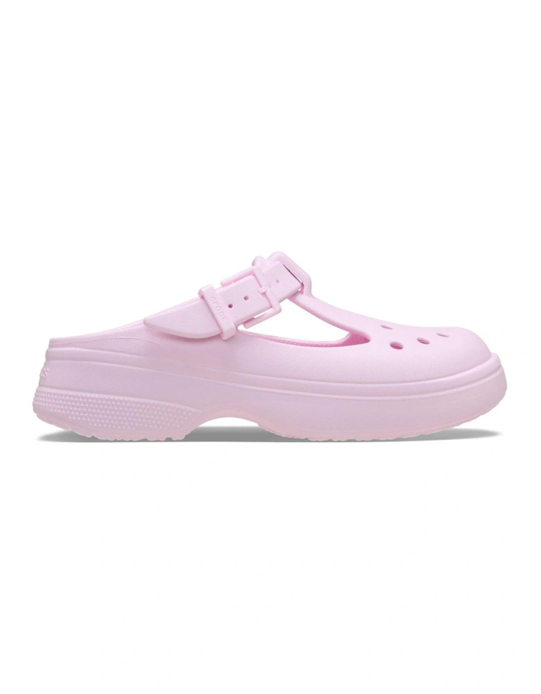 Classic Mary Jane Clog Shoe - Pink