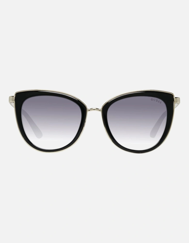 Cat Eye Gradient Sunglasses with 100% UV Protection Women - Black