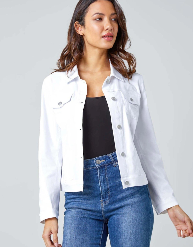 Stretch Pocket Detail Jacket