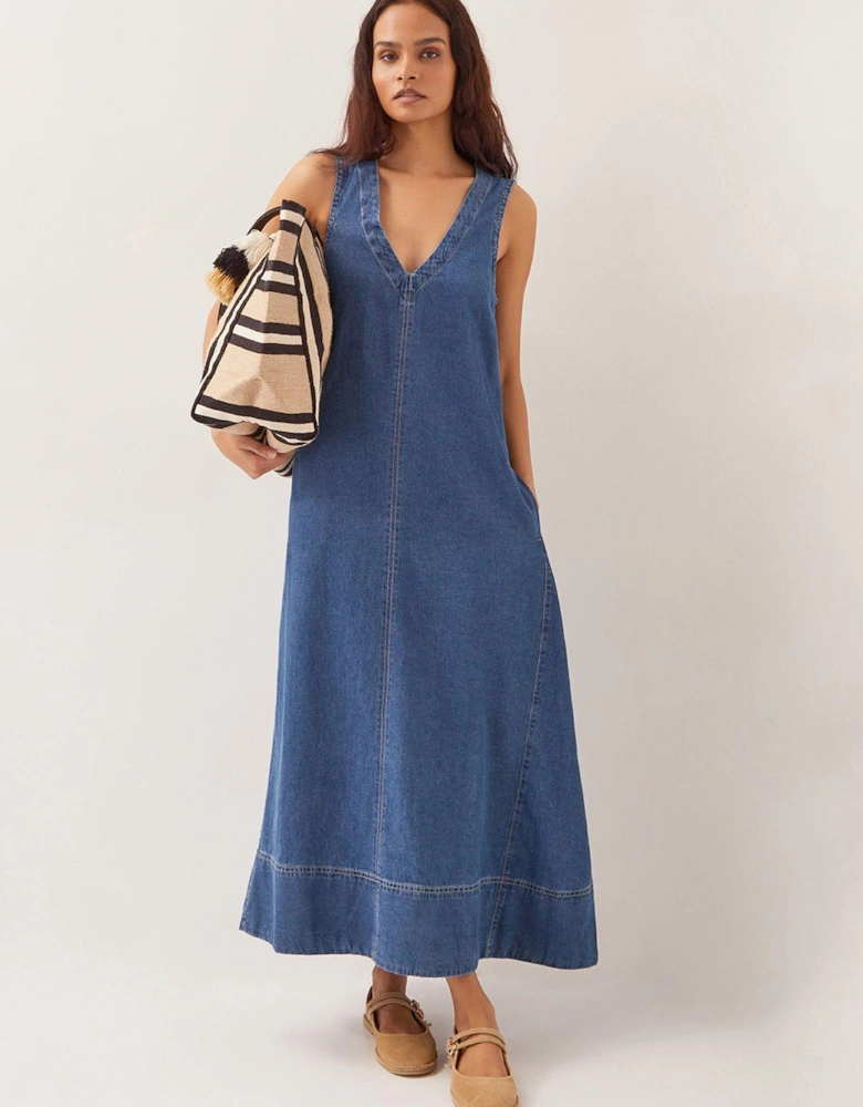 Tara Aline Dress - Blue