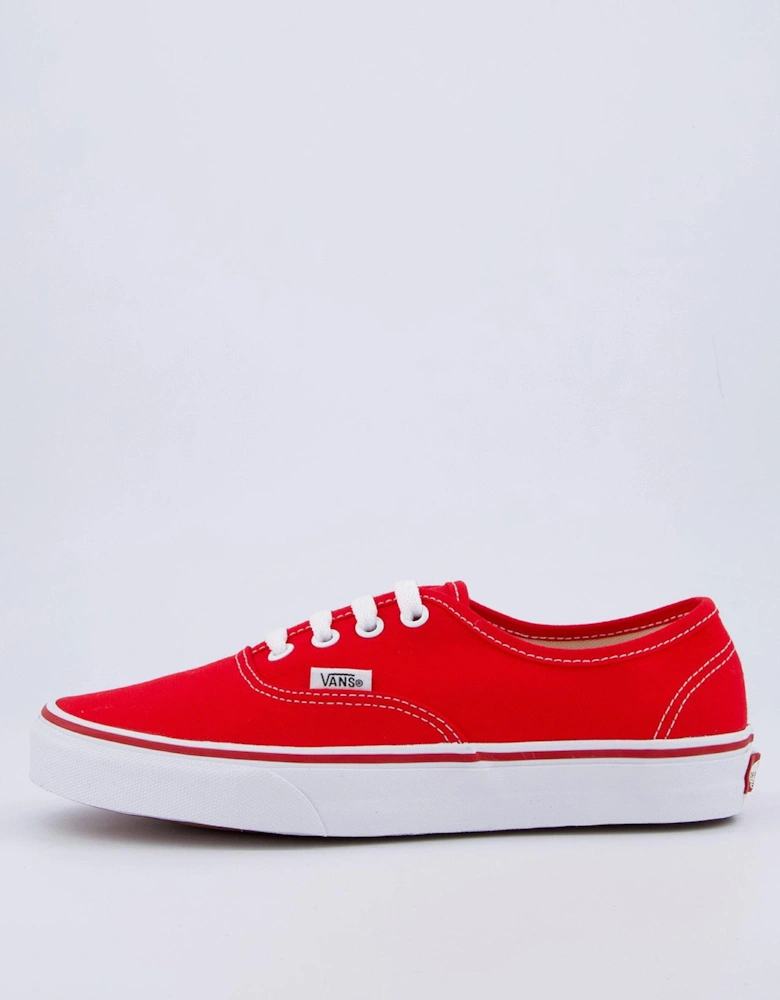 Women's Authentic Trainers - Red/white