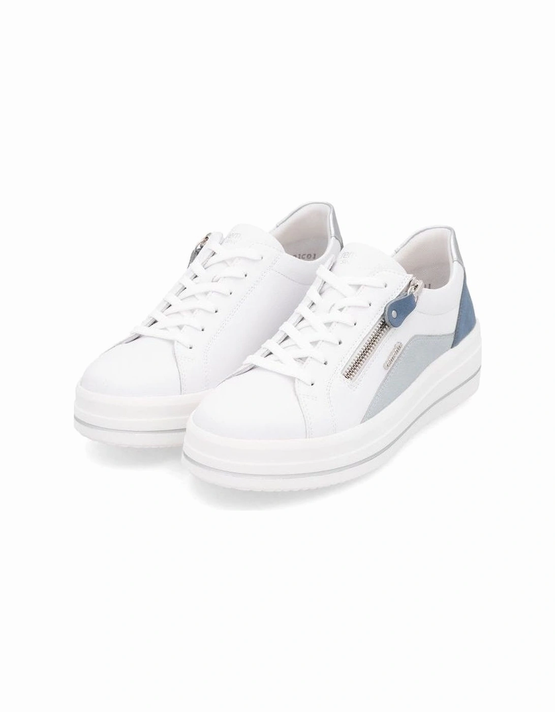 Ladies trainer D1C01-84 in White Combi