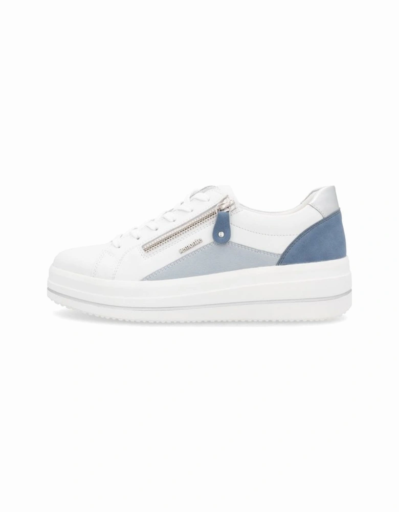 Ladies trainer D1C01-84 in White Combi